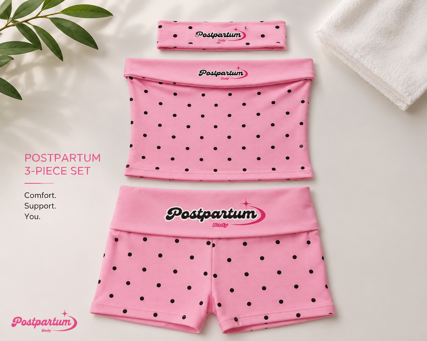 PINK Postpartum SET